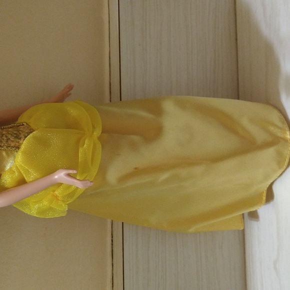Vintage 1999 Mattel Disney Beauty And The Beast Princess Belle 12" Barbie Doll - Picture 3 of 5
